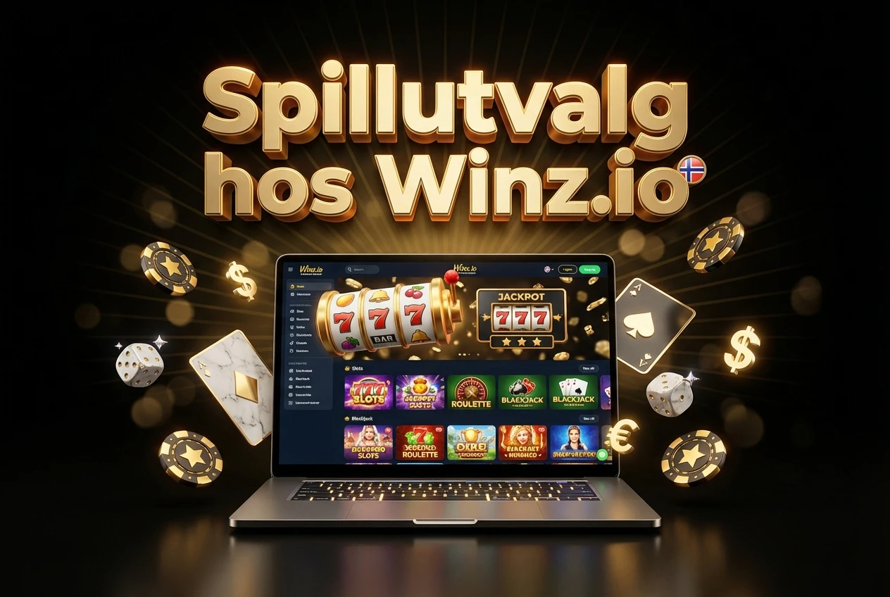 Spillutvalg hos Winz.io